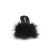 Fabulicious BELLE-301F Mules Trasparente Similpelle Nero EU-37 / US-7