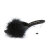 Fabulicious BELLE-301F Mules Trasparente Similpelle Nero EU-38 / US-8