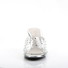 Fabulicious BELLE-301RS Mules Trasparente Strass...
