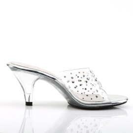 Fabulicious BELLE-301RS Mules Trasparente Strass Trasparente EU-41 / US-11