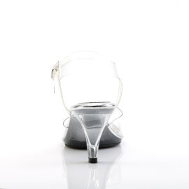 Fabulicious BELLE-308 Sandali Con Plateau Trasparente EU-36 / US-6