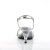 Fabulicious BELLE-316 Sandali Trasparente Metallizzato Similpelle Argento EU-35 / US-5