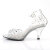 Fabulicious BELLE-330RS Sandali Con Plateau Trasparente Strass Trasparente EU-40 / US-10