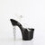 Pleaser BLISS-708 Sandali Con Plateau Trasparente Nero EU-39 / US-9