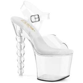 Pleaser BLISS-708 Sandali Con Plateau Trasparente EU-35 /...