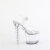 Pleaser BLISS-708 Sandali Con Plateau Trasparente EU-38 / US-8