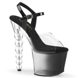 Pleaser BLISS-708-1BC Sandali Con Plateau Trasparente...