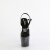 Pleaser BLISS-708-1BC Sandali Con Plateau Trasparente Nero EU-35 / US-5