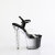 Pleaser BLISS-708-1BC Sandali Con Plateau Trasparente Nero EU-35 / US-5