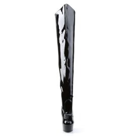 Pleaser DELIGHT-3010 Stivali Sopra Il Ginocchio Vernice...