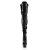Pleaser DELIGHT-3023 Stivali Sopra Il Ginocchio Vernice Elasticizzato Nero/Nero EU-35 / US-5