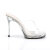 Fabulicious CHIC-01 Mules Trasparente EU-40 / US-10