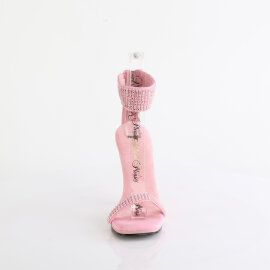 Fabulicious CHIC-40 Sandali Similpelle Strass Rosa EU-38...