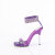 Fabulicious CHIC-40 Sandali Similpelle Strass Viola EU-35 / US-5