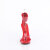 Fabulicious CHIC-40 Sandali Similpelle Strass Rosso EU-37 / US-7
