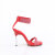 Fabulicious CHIC-40 Sandali Similpelle Strass Rosso EU-39 / US-9
