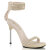 Fabulicious CHIC-40 Sandali Similpelle Strass Beige EU-39 / US-9