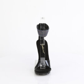Fabulicious CHIC-42 Sandali Similpelle Trasparente Strass...