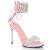 Fabulicious CHIC-47 Sandali Trasparente Argento Baby Rosa EU-39 / US-9