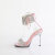 Fabulicious CHIC-47 Sandali Trasparente Argento Baby Rosa EU-39 / US-9