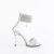 Fabulicious CHIC-47 Sandali Trasparente Argento EU-39 / US-9