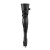 Pleaser DELIGHT-3025 Stivali Sopra Il Ginocchio - Similpelle Elasticizzato Nero/Nero Opaco EU-39 / US-9