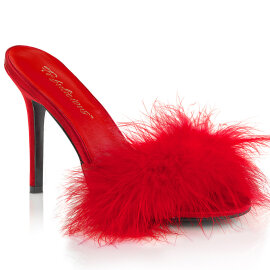 Fabulicious CLASSIQUE-01F Mules Similpelle Rosso EU-42 /...