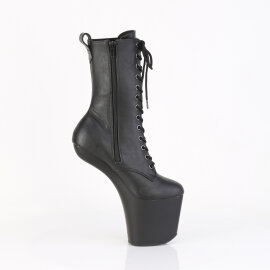 Pleaser CRAZE-1040 Stivaletti Con Plateau Similpelle Nero EU-38 / US-8