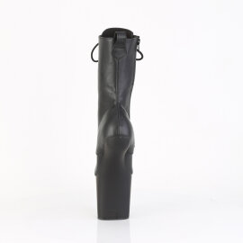 Pleaser CRAZE-1040 Stivaletti Con Plateau Similpelle Nero EU-40 / US-10