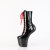 Pleaser CRAZE-1040TT Stivali Al Ginocchio Con Plateau Vernice Nero Rosso EU-36 / US-6