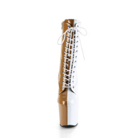 Pleaser CRAZE-1040TT Stivali Al Ginocchio Con Plateau...