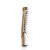 Pleaser CRAZE-1040TT Stivali Al Ginocchio Con Plateau Vernice Marrone Bianco EU-43 / US-13