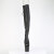 Pleaser CRAZE-3019 Stivali Sopra Il Ginocchio Con Plateau Similpelle Nero EU-39 / US-9