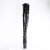Pleaser CRAZE-3023 Stivali Sopra Il Ginocchio Con Plateau Vernice Nero EU-40 / US-10