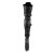 Pleaser DELIGHT-3028 Stivali Sopra Il Ginocchio - Similpelle Elasticizzato Nero/Nero Opaco EU-35 / US-5