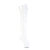 Pleaser CRAZE-3028 Stivali Sopra Il Ginocchio Con Plateau Vernice Bianco EU-41 / US-11
