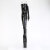Pleaser CRAZE-3050 Stivali Sopra Il Ginocchio Con Plateau Vernice Nero EU-38 / US-8