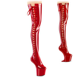 Pleaser CRAZE-3050 Stivali Sopra Il Ginocchio Con Plateau...
