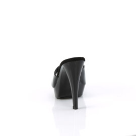 Fabulicious COCKTAIL-501 Mules Con Plateau Nero EU-41 / US-11