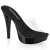 Fabulicious COCKTAIL-501 Mules Con Plateau Trasparente Nero EU-41 / US-11
