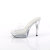 Fabulicious COCKTAIL-501 Mules Con Plateau Trasparente EU-36 / US-6