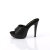 Fabulicious COCKTAIL-501L Mules Con Plateau Pelle Nero EU-36 / US-6