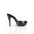 Fabulicious COCKTAIL-501SDT Mules Con Plateau Trasparente Nero EU-43 / US-13