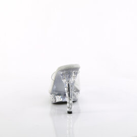 Fabulicious COCKTAIL-501SDT Mules Con Plateau Trasparente EU-42 / US-12