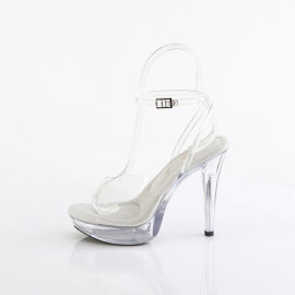 Fabulicious COCKTAIL-506 Sandali Con Plateau Trasparente EU-38 / US-8