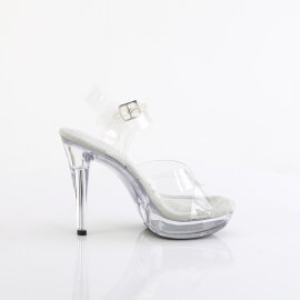 Fabulicious COCKTAIL-507 Sandali Con Plateau Trasparente EU-42 / US-12