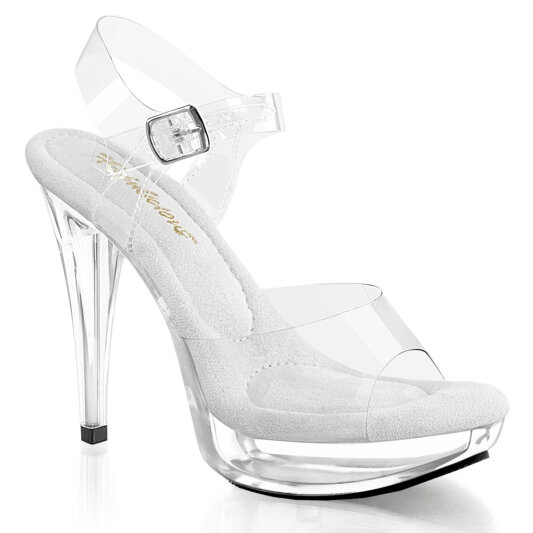 Fabulicious COCKTAIL-508 Sandali Con Plateau Trasparente EU-42 / US-12