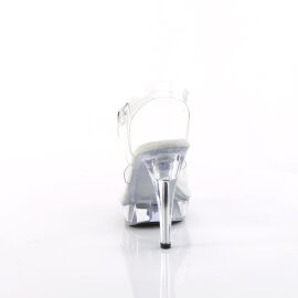 Fabulicious COCKTAIL-508 Sandali Con Plateau Trasparente EU-44 / US-14