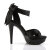 Fabulicious COCKTAIL-568 Sandali Con Plateau Nero EU-40 / US-10