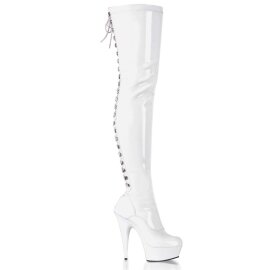 Pleaser DELIGHT-3063 Stivali Sopra Il Ginocchio - Vernice...